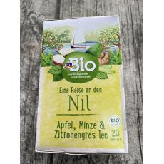 德國 dm Bio  Eine Reise an den Nil Apfel,Minze & Zitronengras Tee,  (20 x 2g), 40 g 尼羅河之旅蘋果薄荷檸檬草茶 一盒20包 代購
