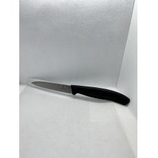 瑞士維氏(VICTORINOX)黑色(10cm) 尖頭水果刀 料理刀.削皮刀.瑞士刀.水果刀.蔬菜刀.餐刀