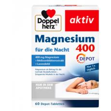 德國 Doppelherz Magnesium 400 Night Tablets 60 pcs  德國代購