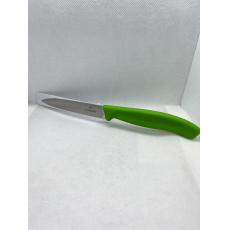 瑞士維氏(VICTORINOX) 綠色(10cm) 尖頭水果刀 料理刀.削皮刀.瑞士刀.水果刀.蔬菜刀.餐刀.