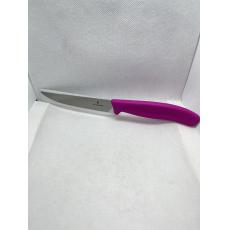 Victorinox 粉紅色牛排刀 Black 11 cm 含柄23.5cm