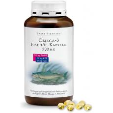 德國Sanct Bernhard Omega-3 Fischöl-Kapseln 500 mg 魚油膠囊 400粒 代購