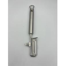 WMF Profi Plus不鏽鋼削皮器 削皮刀 帶挖孔功能 左手轉用
