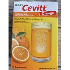 Hermes Cevitt 橘子口味 維他命C 1000mg 60錠 德國寄出